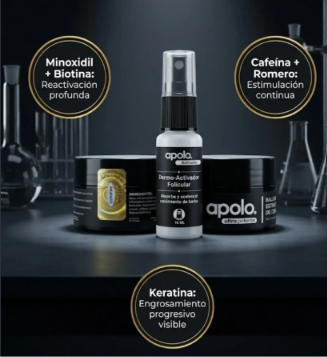 Bálsamo Apolo Ultra Potente + Activador para Barba